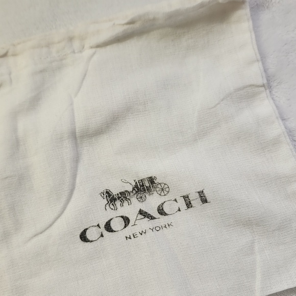 Coach Chalk color Signature C Lanyard/ID, Badge Holder EUC - Picture 5 of 7